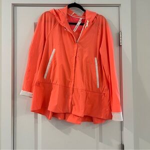Neon Lululemon Rain Jacket